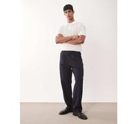 Selected - Pantaloni ampi blu navy M