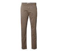 SELECTED Pantaloni chino 'New Miles' marrone / cioccolato Uomo SELECTED 33x34 marrone / cioccolato