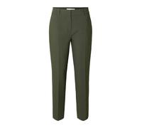 SELECTED Pantaloni con piega frontale 'SLFRITA-RIA' verde scuro Donna SELECTED 36 verde scuro