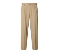 SELECTED Pantaloni con piega frontale 'SLH220' greige Uomo SELECTED 50-52