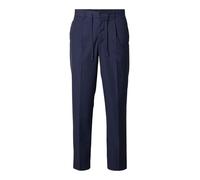 Pantaloni a pieghe Selected 190 Leroy Bleu S