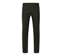 SELECTED Pantaloni con piega frontale 'SLHNeli' verde scuro Uomo SELECTED 54 verde scuro