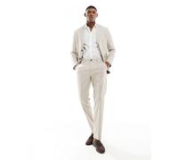 Selected - Pantaloni da abito slim beige-Neutro W30 L32
