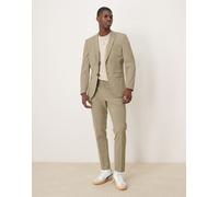 Selected - Pantaloni da abito slim verde salvia 46