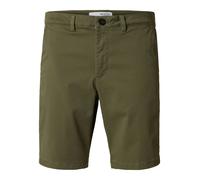 SELECTED HOMME Slhslim-Miles Flex Shorts Noos Pantaloncini, Kalamata, Medium Uomo