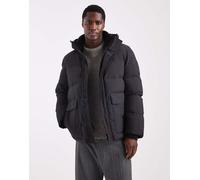 Selected - Piumino corto in nylon nero M