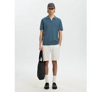 Selected - Polo blu miraggio S