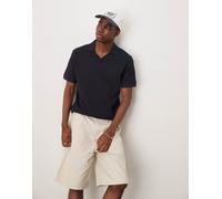 Selected - Polo blu navy a coste XS
