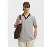 Selected - Polo color felce-Marrone S