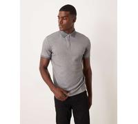 SELECTED FEMME Slhfave Zip S Polo Noos, Melange Grigio Medio, L