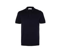 Selected Berg Short Sleeve Polo Blu XL Uomo