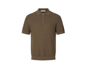 SELECTED Polo SLHCRAN marrone | M