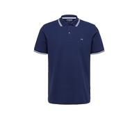 SELECTED Polo SLHDANTE blu | XXL