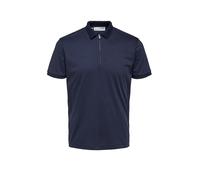 Selected Fave Short Sleeve Polo Blu XL Uomo