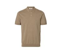 SELECTED Poloshirt SLHBERG beige | S