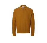 SELECTED Poloshirt SLHCRAN marrone | M
