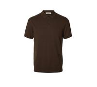 SELECTED Poloshirt SLMBERG marrone | L