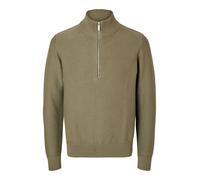 SELECTED Pullover 'Axel' oliva Uomo SELECTED L oliva