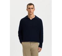SELECTED Pullover blu scuro Uomo SELECTED L