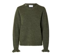 SELECTED Pullover 'LULU' verde scuro Donna SELECTED XL verde scuro