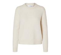 SELECTED FEMME Pullover 'Sia Ras' beige chiaro, Taglia L