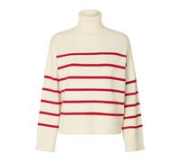 SELECTED Pullover 'SLFKAMMA' crema / rosso fuoco Donna SELECTED S crema / rosso fuoco
