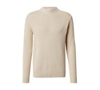 Selected Maglione girocollo Dane 100% cotone maglia strutturata Beige 2XL Uomo