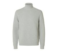 SELECTED Pullover 'SLHDane' grigio chiaro Uomo SELECTED L