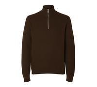SELECTED Pullover 'SLHDANE' marrone scuro Uomo SELECTED XL marrone scuro
