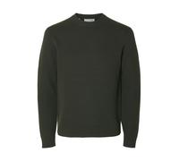 SELECTED Pullover 'SLHDANE' verde scuro Uomo SELECTED S verde scuro