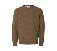 SELECTED Pullover 'SLHROSS' marrone scuro Uomo SELECTED XXL
