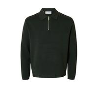 SELECTED Pullover 'SLHTeller' verde scuro Uomo SELECTED XL