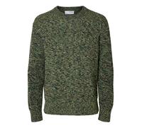 SELECTED Pullover 'SLHTilum' beige / blu notte / verde Uomo - PROMO - Pullover e cardigan - Pullover - Pullover girocollo SELECTED M