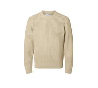 SELECTED Pullover SLHTOM beige | M