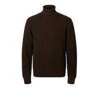 SELECTED Pullover 'SLHTOM' marrone scuro Uomo SELECTED XXL