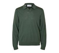 SELECTED Pullover 'SLHTRAY' verde scuro Uomo SELECTED S verde scuro