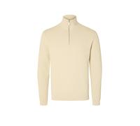 SELECTED Pullover Troyer SLHDANE beige | XXL