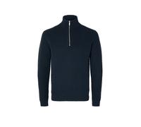 SELECTED Pullover Troyer SLHDANE blu | XXL