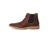 Selected SEL Leon Leather Chelsea H, Stivaletti Uomo, Marrone Cognac, 45 EU