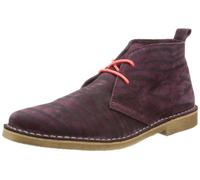 SELECTED SEL Leon Tiger C, Polacchine Uomo, Rosso (Red-Rot (Dark Burgundy), 46