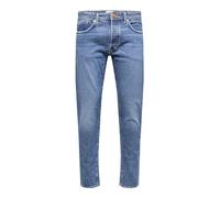 Selected Slh172 Slimtape Toby 3070 M.b JNS W Noos Jeans, Blu Medio (Denim Blu Medio), W30 / L34 Uomo