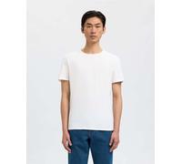 Selected - T-shirt bianco acceso S