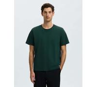 Selected - T-shirt color pineta-Verde XL