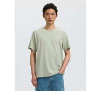 Selected - T-shirt grigio acqua-Verde XL