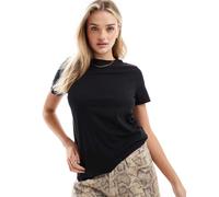 Selected - T-shirt nera-Nero L