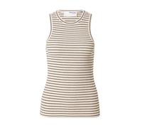 SELECTED Top 'ANNA' beige / nero Donna SELECTED XL beige / nero