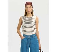 Selected - Top senza maniche color betulla 1-Neutro S