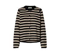 SELECTED WOMEN Slflulu New LS Knit Cardigan Noos, Nero, M Donna