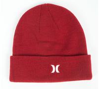 Selection of cuff knit Hurley beanies, various colours