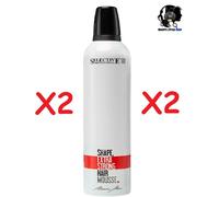 SELECTIVE ARTISTIC FLAIR MOUSSE SHAPE EXTRA STRONG 2X300ML PROFESSIONAL